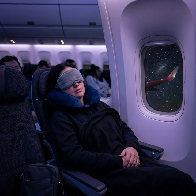 Red-Eye Flight Tips: How to Actually Sleep on an Overnight Flight