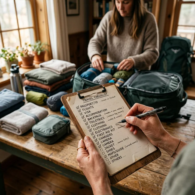 The Ultimate Pre-Trip Travel Checklist You'll Actually Use